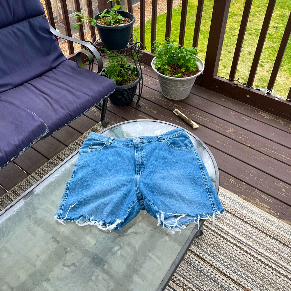 Lee - Cut Denim Shorts